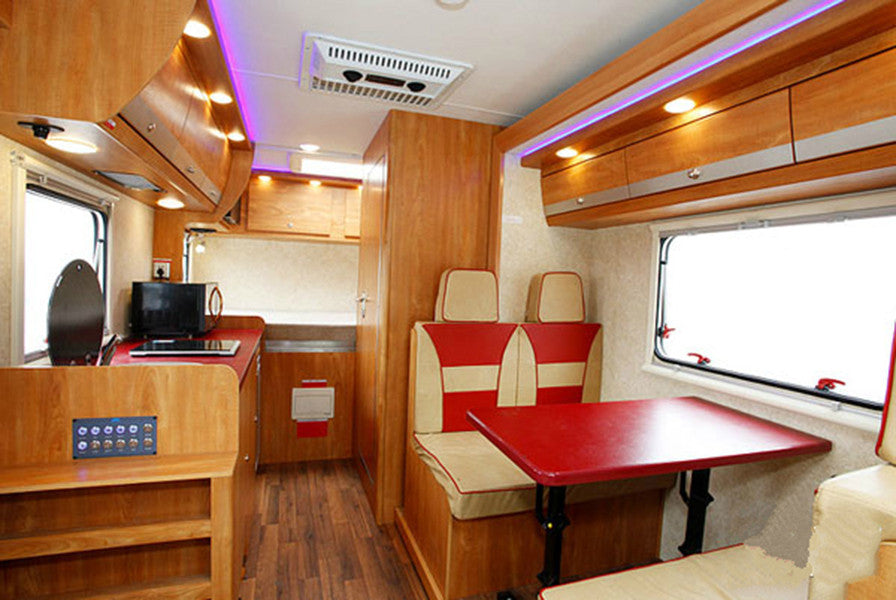 12V LED Puck Light RV Boat Led Recessed Ceiling Light 4 Pieces - Super Slim Full Aluminum