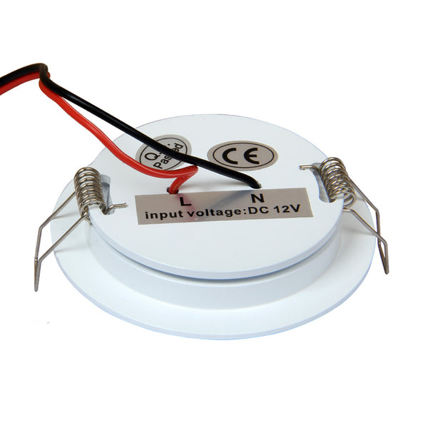Acegoo RV Boat Led Recessed Ceiling Light 4 Pieces - Super Slim Full Aluminum